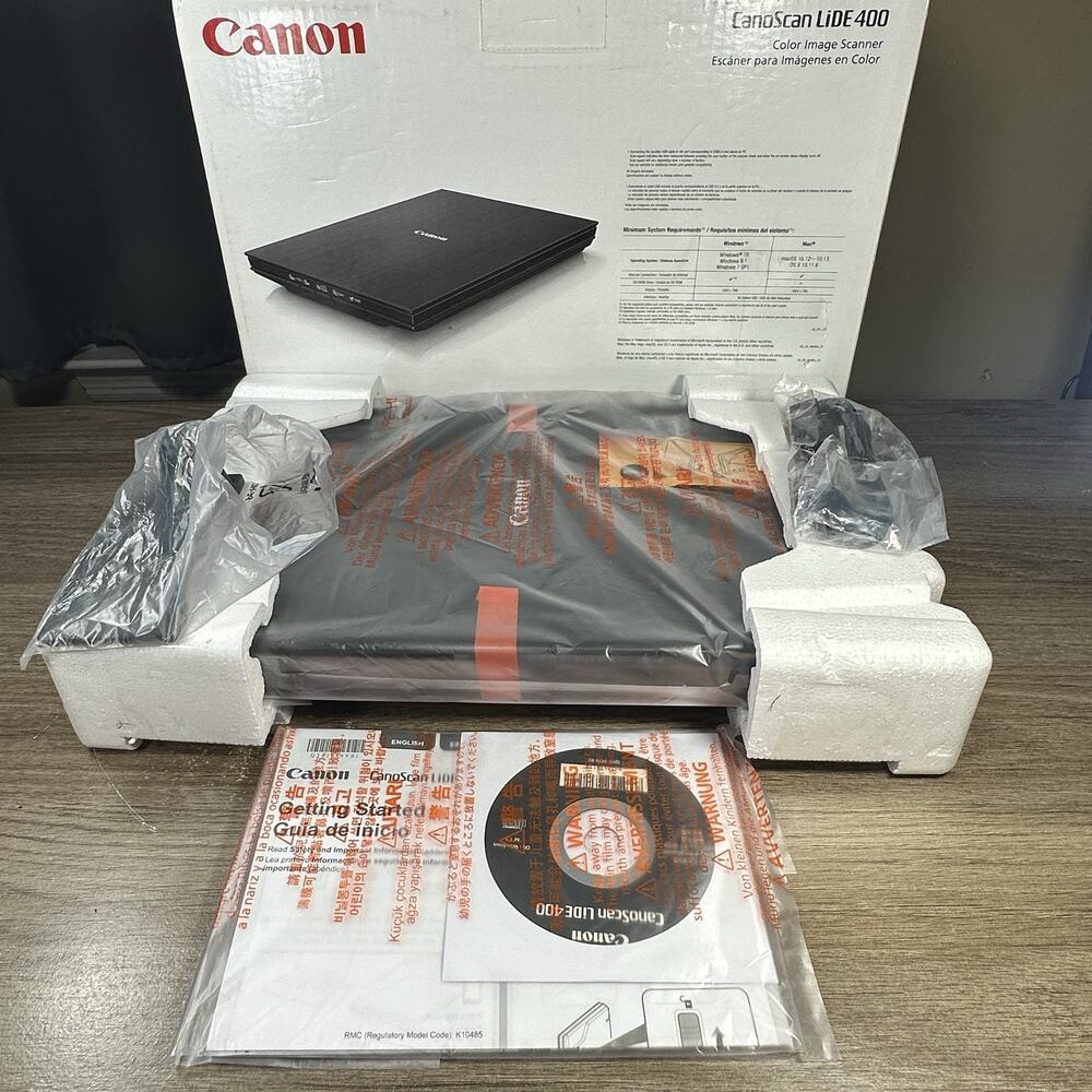 Canon 2996C002 4800 Dpi Optical Canoscan Lide 400 Slim Scanner
